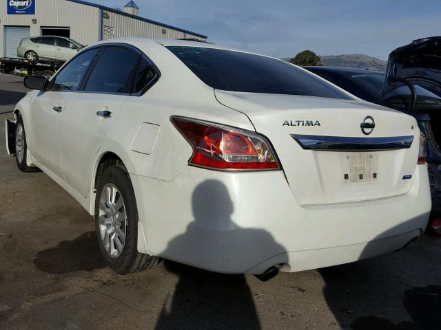 1N4AL3AP8DC172330 - 2013 NISSAN ALTIMA 2.5 WHITE photo 3