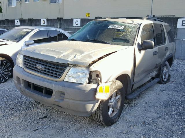 1FMZU62K24UA45836 - 2004 FORD EXPLORER X BEIGE photo 2