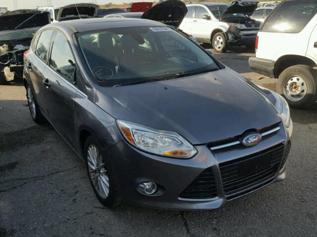 1FAHP3M23CL469149 - 2012 FORD FOCUS SEL CHARCOAL photo 1