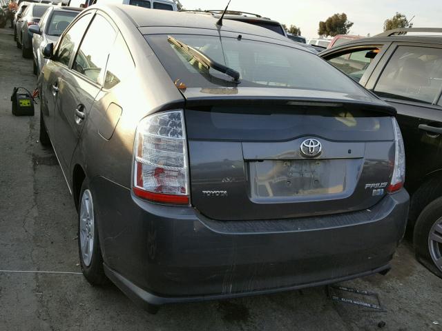 JTDKB20U673225789 - 2007 TOYOTA PRIUS GRAY photo 3