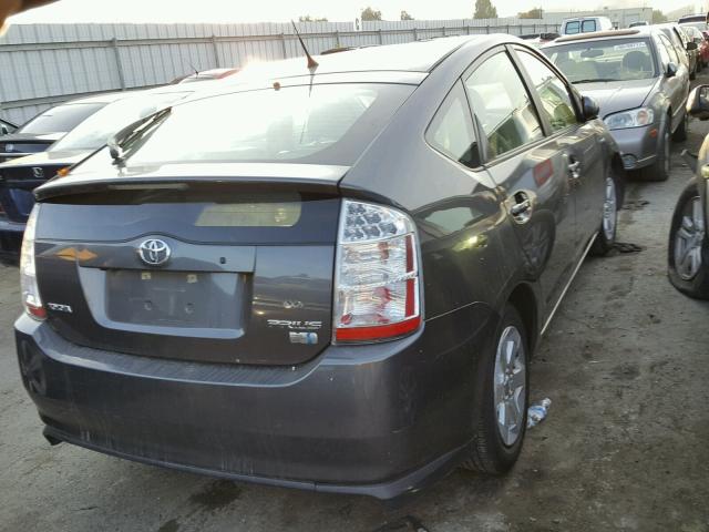 JTDKB20U673225789 - 2007 TOYOTA PRIUS GRAY photo 4