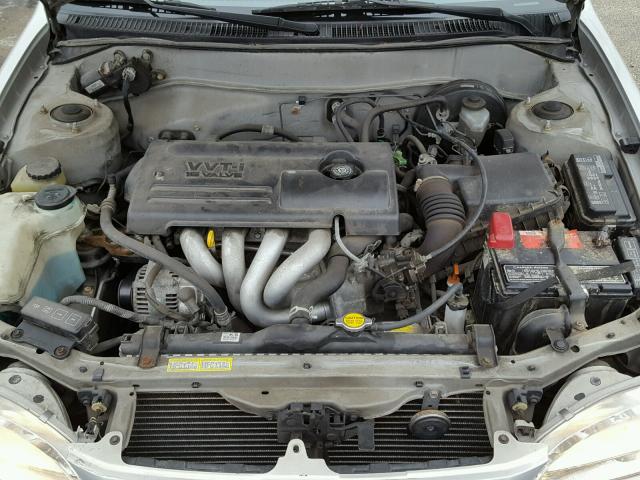 1NXBR12E3YZ341762 - 2000 TOYOTA COROLLA VE SILVER photo 7