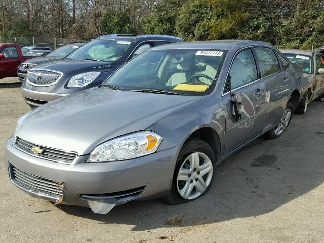 2G1WB58K079145992 - 2007 CHEVROLET IMPALA LS GRAY photo 2