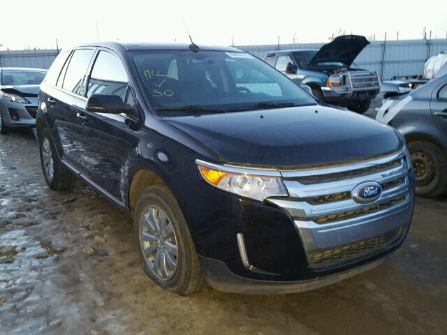 2FMDK4KC8CBA06203 - 2012 FORD EDGE LIMIT BLACK photo 1