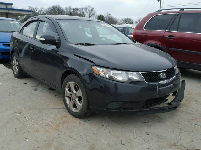 KNAFU4A29A5109385 - 2010 KIA FORTE EX BLACK photo 1