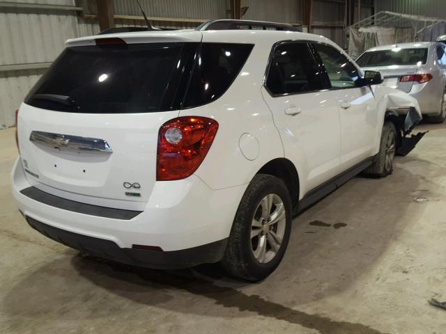 2GNALDEKXC6172679 - 2012 CHEVROLET EQUINOX LT WHITE photo 4