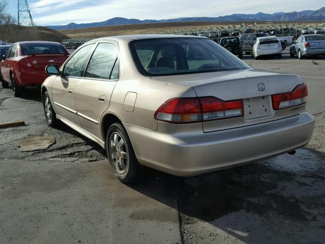 1HGCG56632A151706 - 2002 HONDA ACCORD EX GOLD photo 3