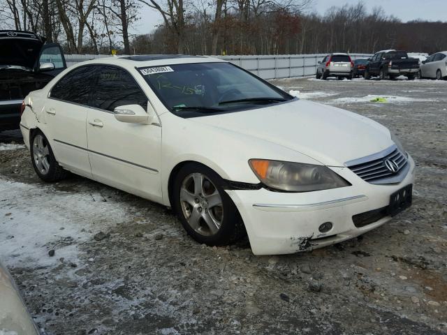 JH4KB16535C014183 - 2005 ACURA RL WHITE photo 1