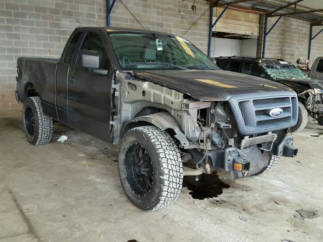 1FTRF12W45NA39519 - 2005 FORD F150 GRAY photo 1