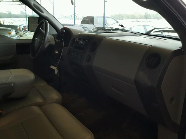 1FTRF12W45NA39519 - 2005 FORD F150 Szary zdjęcie 5