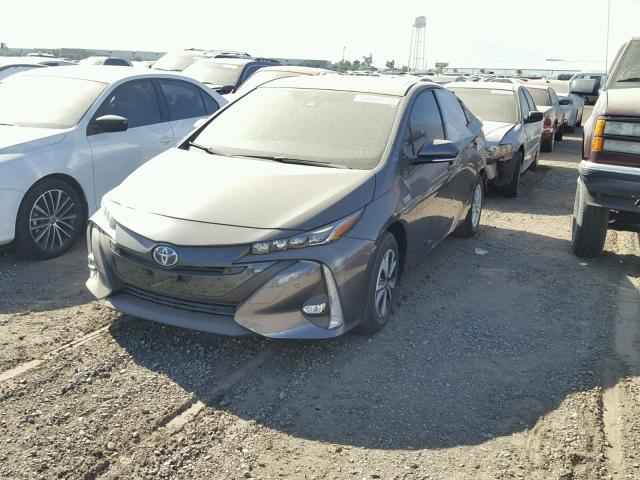 JTDKARFP1H3035087 - 2017 TOYOTA PRIUS PRIM გრაფიტი ფოტო 2