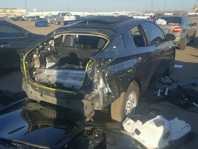 JTDKARFP1H3035087 - 2017 TOYOTA PRIUS PRIM გრაფიტი ფოტო 4