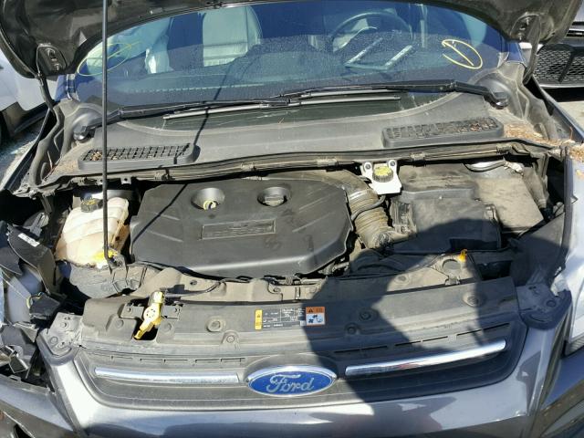 1FMCU9G9XFUB73385 - 2015 FORD ESCAPE SE GRAY photo 7