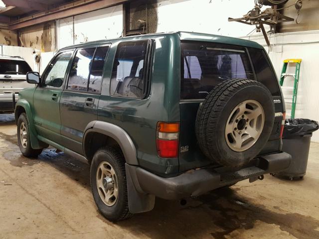 JACDJ58V4T7913138 - 1996 ISUZU TROOPER S GREEN photo 3