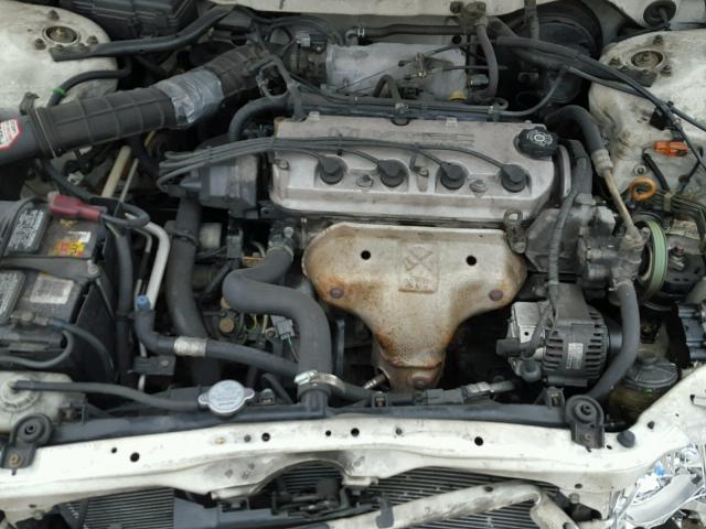 1HGCG3259YA031676 - 2000 HONDA ACCORD EX WHITE photo 7