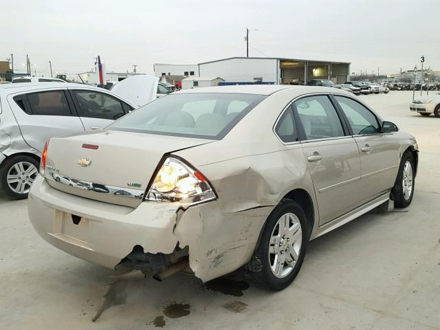 2G1WG5EKXB1200509 - 2011 CHEVROLET IMPALA LT BROWN photo 4