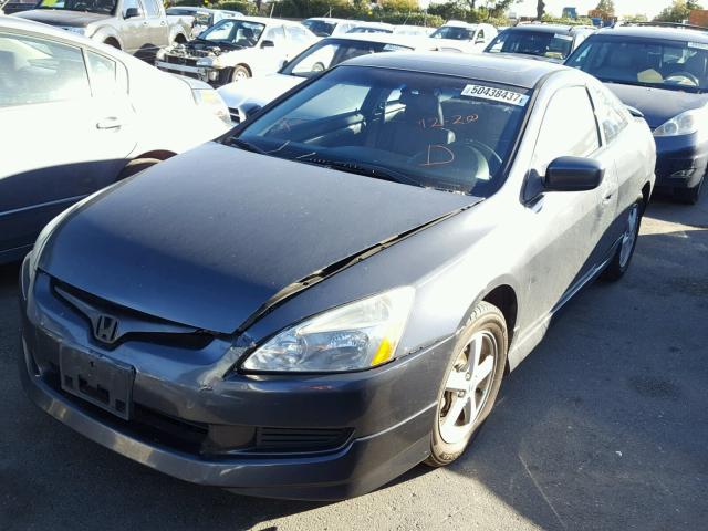 1HGCM71604A002085 - 2004 HONDA ACCORD EX CHARCOAL photo 2