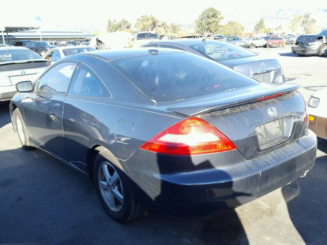 1HGCM71604A002085 - 2004 HONDA ACCORD EX CHARCOAL photo 3