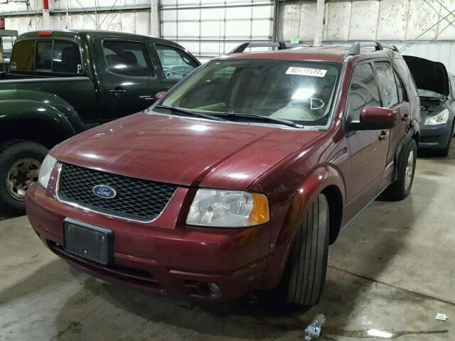 1FMZK06135GA55120 - 2005 FORD FREESTYLE BURGUNDY photo 2