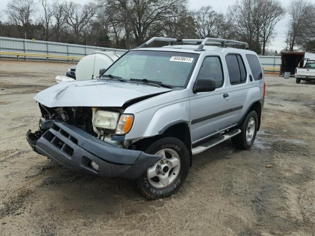 5N1ED28Y31C550143 - 2001 NISSAN XTERRA XE SILVER photo 2