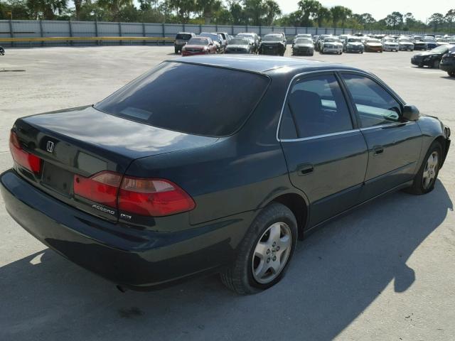 1HGCG1651YA098657 - 2000 HONDA ACCORD EX GREEN photo 4