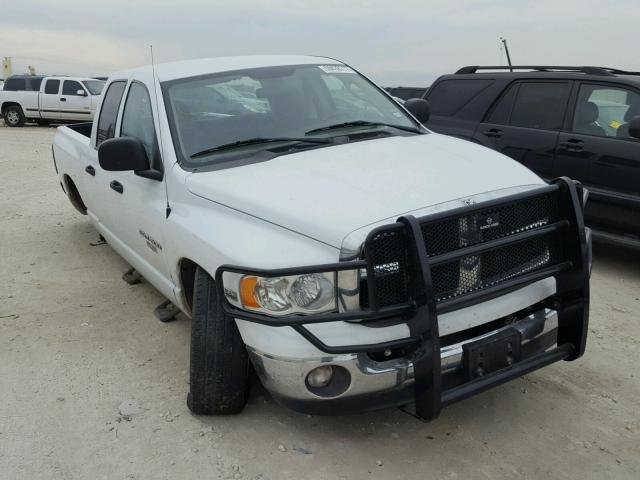 1D7HA18D63S371028 - 2003 DODGE RAM 1500 S WHITE photo 1