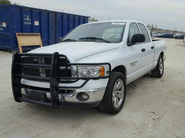 1D7HA18D63S371028 - 2003 DODGE RAM 1500 S WHITE photo 2