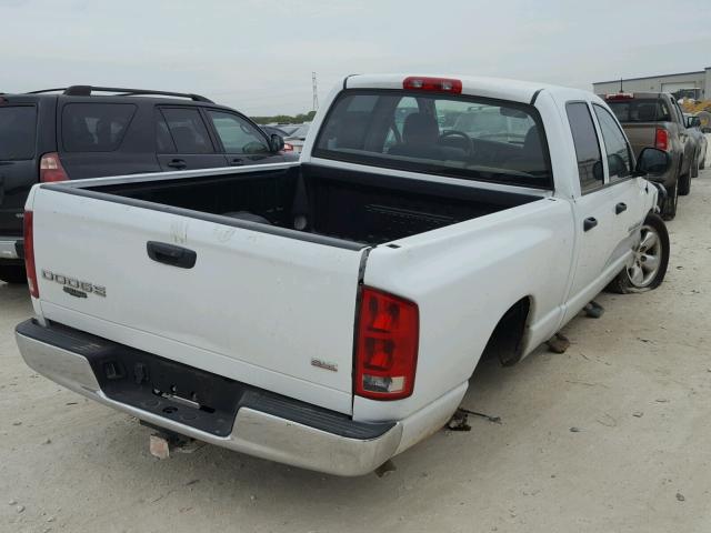 1D7HA18D63S371028 - 2003 DODGE RAM 1500 S WHITE photo 4