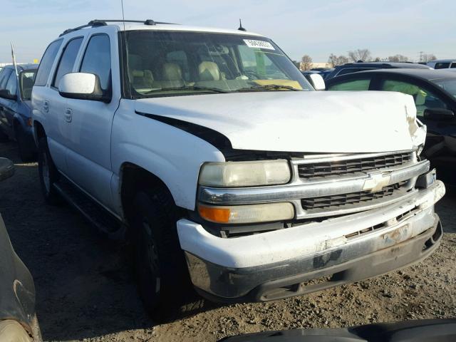 1GNEC13T14R251420 - 2004 CHEVROLET TAHOE C150 WHITE photo 1