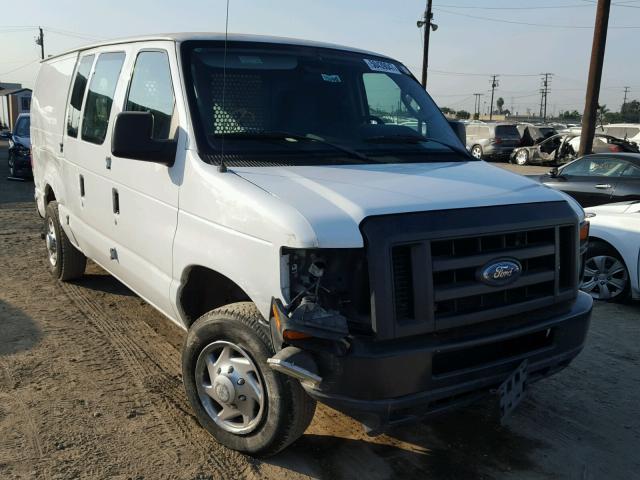 1FTNE1EW1ADA34534 - 2010 FORD ECONOLINE WHITE photo 1