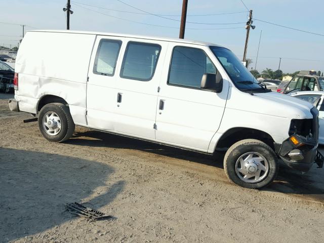 1FTNE1EW1ADA34534 - 2010 FORD ECONOLINE WHITE photo 9