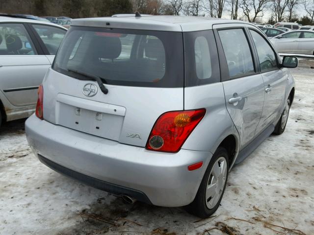 JTKKT624050081794 - 2005 TOYOTA SCION XA SILVER photo 4