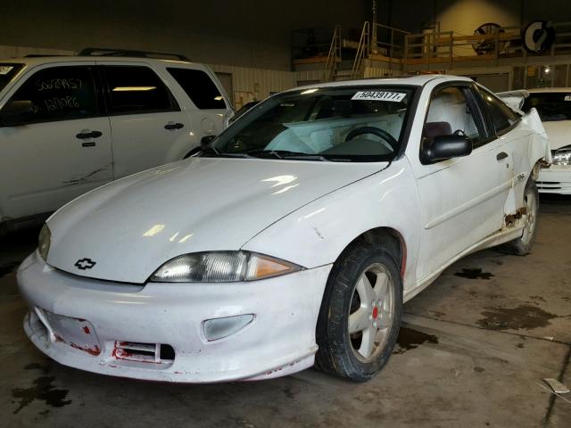 1G1JF12T5X7166623 - 1999 CHEVROLET CAVALIER Z WHITE photo 2