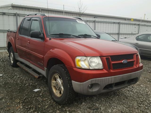 1FMZU67E21UC38244 - 2001 FORD EXPLORER S RED photo 1