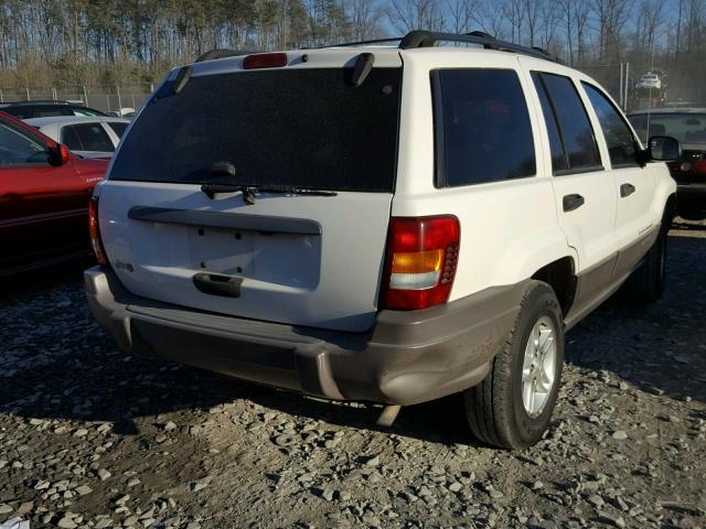 1J4GX48S14C176397 - 2004 JEEP GRAND CHER WHITE photo 4