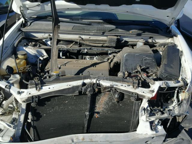 JTEDD21A560147041 - 2006 TOYOTA HIGHLANDER WHITE photo 7