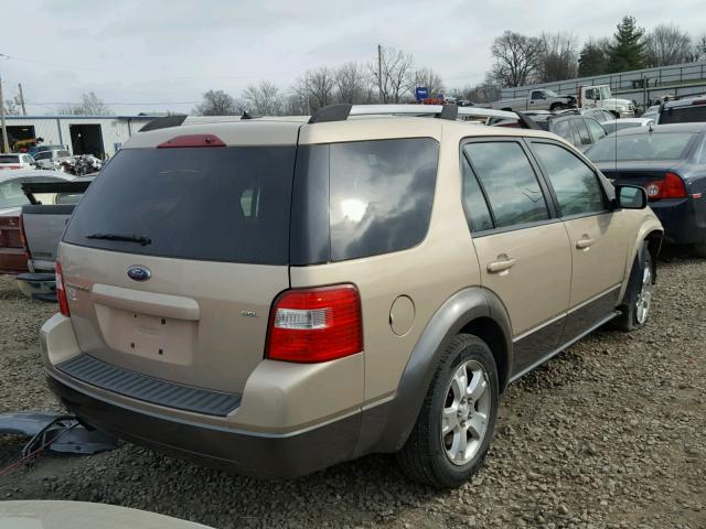 1FMZK02147GA03195 - 2007 FORD FREESTYLE GOLD photo 4