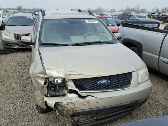 1FMZK02147GA03195 - 2007 FORD FREESTYLE GOLD photo 7