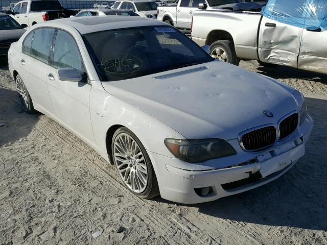 WBAHN83508DT82347 - 2008 BMW 750 LI WHITE photo 1