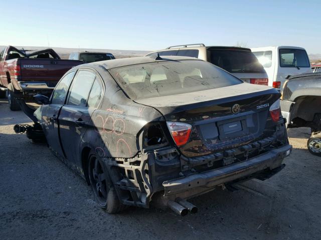 WBAVB13586PT03490 - 2006 BMW 325 I BLACK photo 3