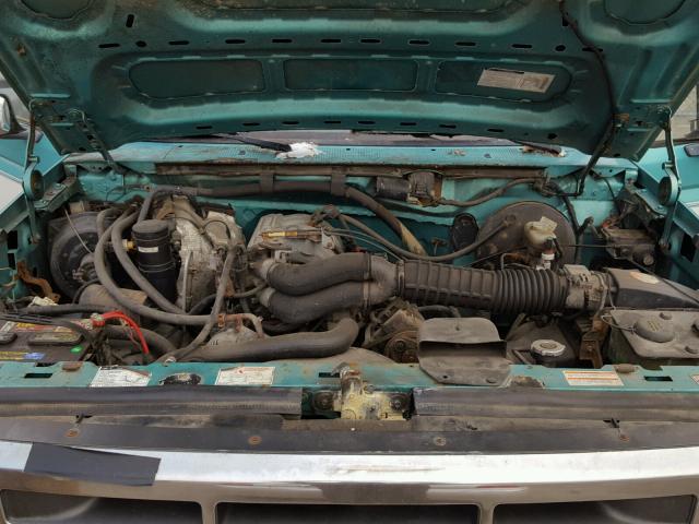 1FMEU15N0RLB59791 - 1994 FORD BRONCO U10 TURQUOISE photo 7