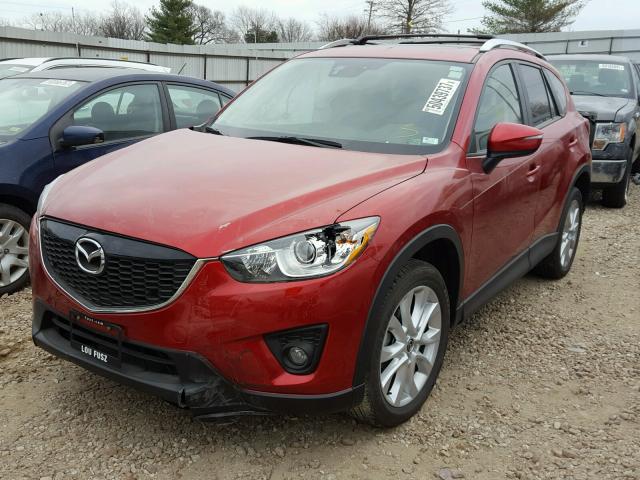 JM3KE4DY6F0483558 - 2015 MAZDA CX-5 GT RED photo 2