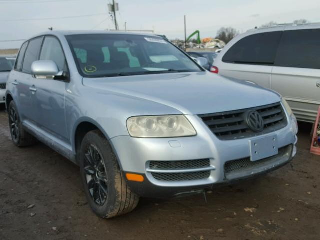 WVGCM67L14D005755 - 2004 VOLKSWAGEN TOUAREG 4. BLUE photo 1