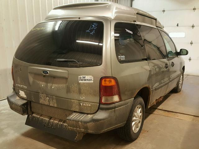 2FMZA5146YBB39591 - 2000 FORD WINDSTAR L GRAY photo 4