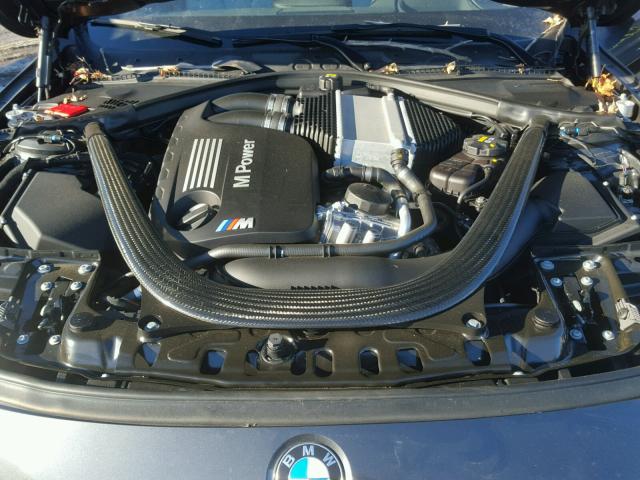 WBS3U9C53GP969637 - 2016 BMW M4 GRAY photo 7