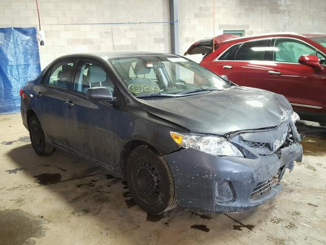 2T1BU4EE1DC974851 - 2013 TOYOTA COROLLA BA GRAY photo 1