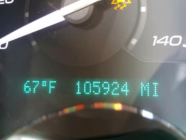 1G1ZC5EB7AF128006 - 2010 CHEVROLET MALIBU 1LT BLACK photo 8