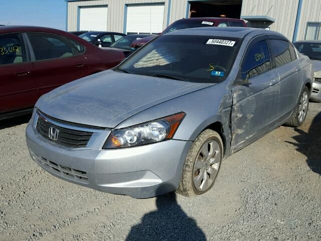 1HGCP25738A052871 - 2008 HONDA ACCORD EX SILVER photo 2