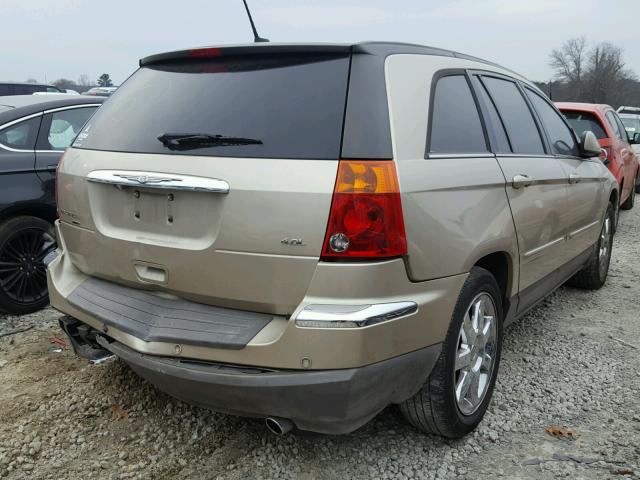 2A8GM68X37R145081 - 2007 CHRYSLER PACIFICA T GOLD photo 4