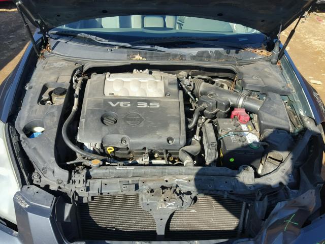 1N4BA41E17C824823 - 2007 NISSAN MAXIMA SE GRAY photo 7